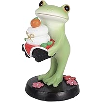 Amazon.co.jp: ダイカイ コポー カエル お正月 置物 フィギュア 縁起物